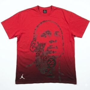 Vintage 2008 Jordan Michael Jordan Mosaic Portrait Ombre Mens XL